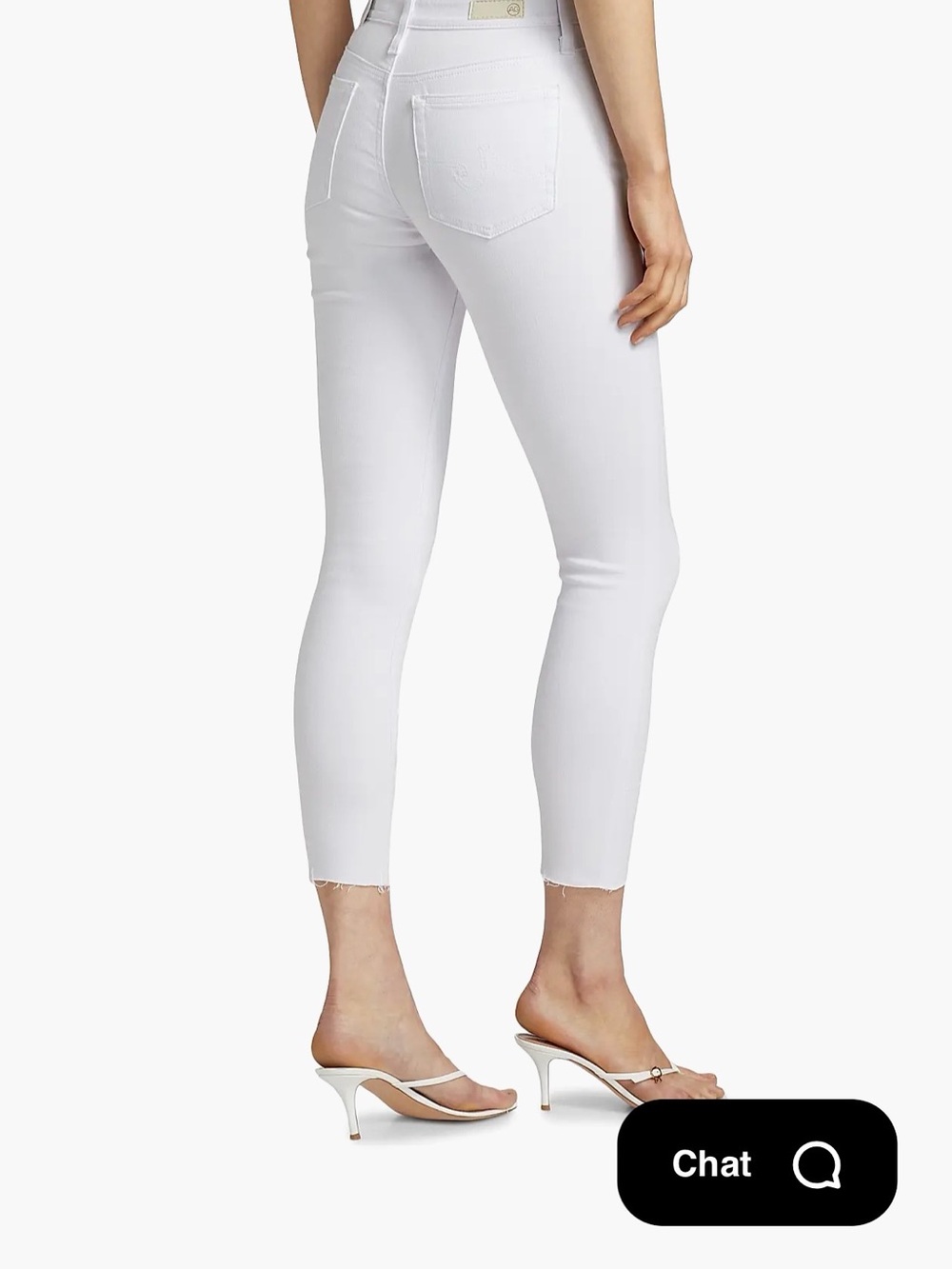 AG The Legging Super Skinny Ankle White (31)